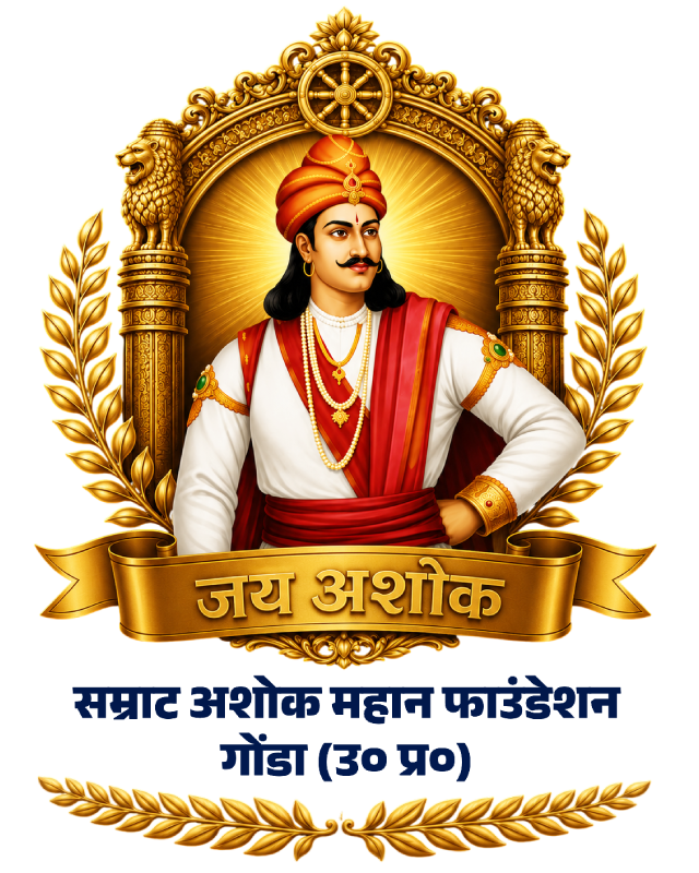 Logo of Samrat Ashok Foundation Gonda U.P.